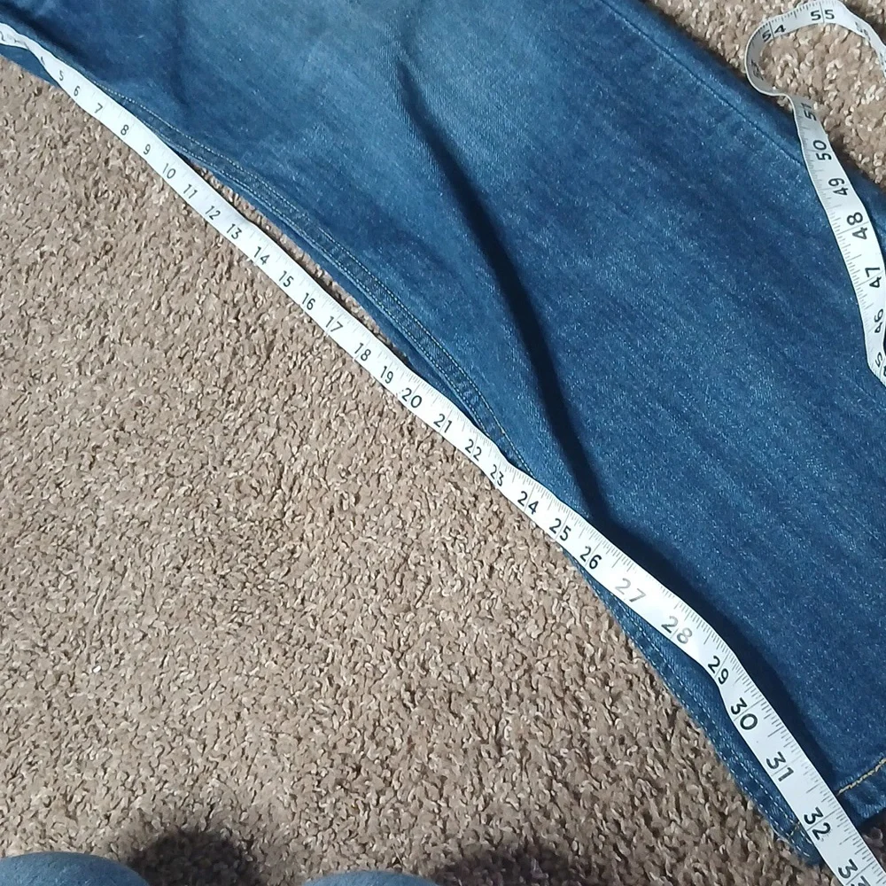 Levi's Classic Straight Fit Denim Jeams Size W36 L34 - Picture 12 of 14